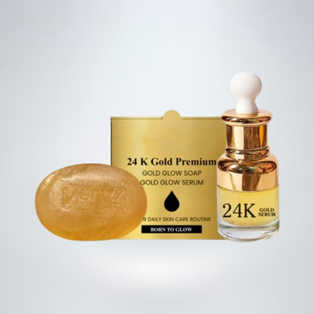24K GOLD PREMIUM (SOAP & SERUM)